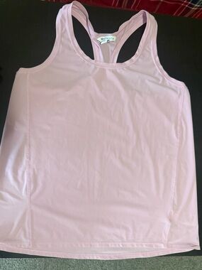 Athleta Light Pink Racerback Lightweight LooseTank
